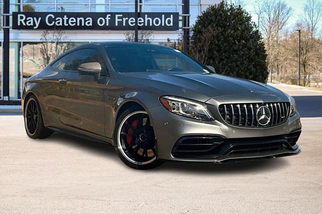 used 2021 Mercedes-Benz AMG C 63 car, priced at $69,995