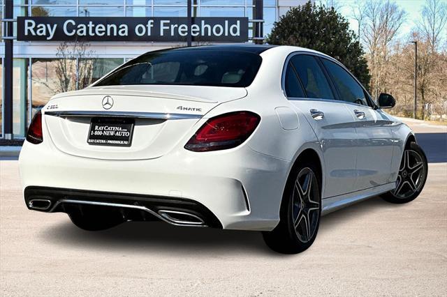 used 2021 Mercedes-Benz C-Class car, priced at $35,900