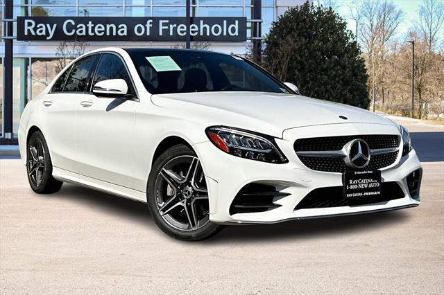 used 2021 Mercedes-Benz C-Class car, priced at $35,795