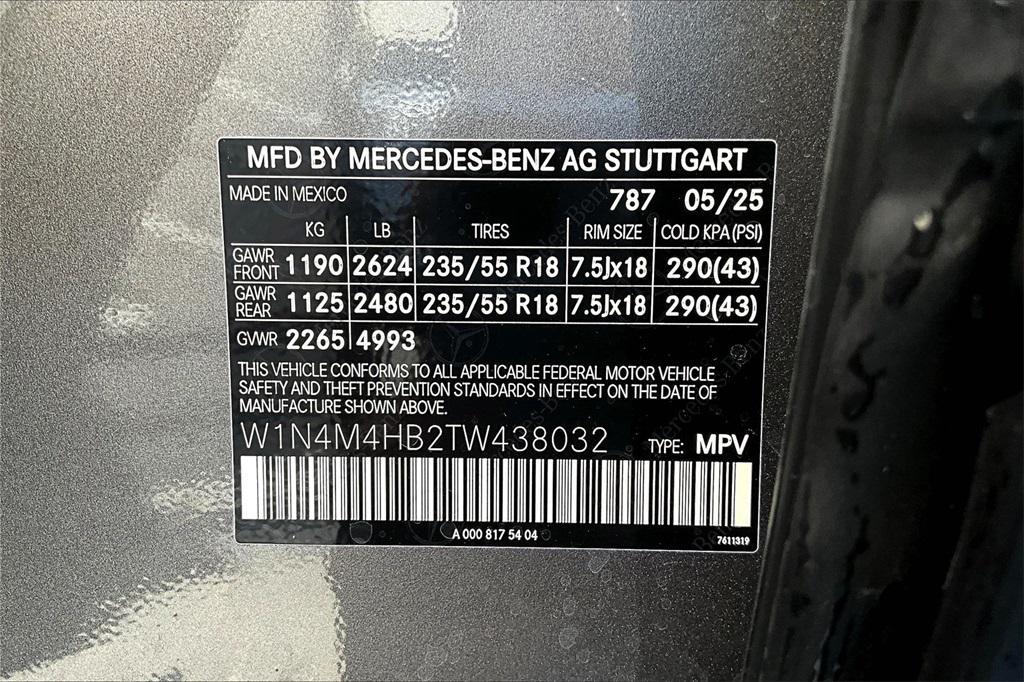 new 2026 Mercedes-Benz GLB 250 car, priced at $52,980