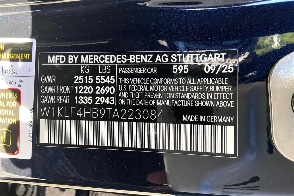 new 2026 Mercedes-Benz E-Class car, priced at $74,605