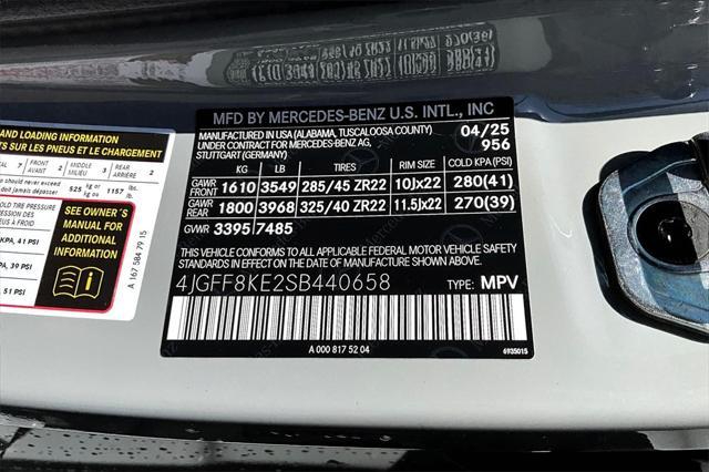new 2025 Mercedes-Benz AMG GLS 63 car, priced at $158,805