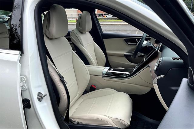 used 2022 Mercedes-Benz C-Class car, priced at $38,900