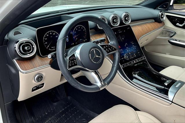 used 2022 Mercedes-Benz C-Class car, priced at $38,900