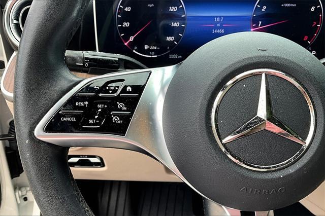 used 2022 Mercedes-Benz C-Class car, priced at $38,900