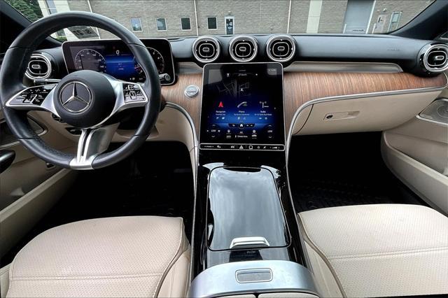 used 2022 Mercedes-Benz C-Class car, priced at $38,900