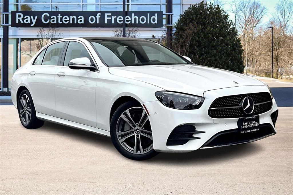 used 2022 Mercedes-Benz E-Class car, priced at $41,900