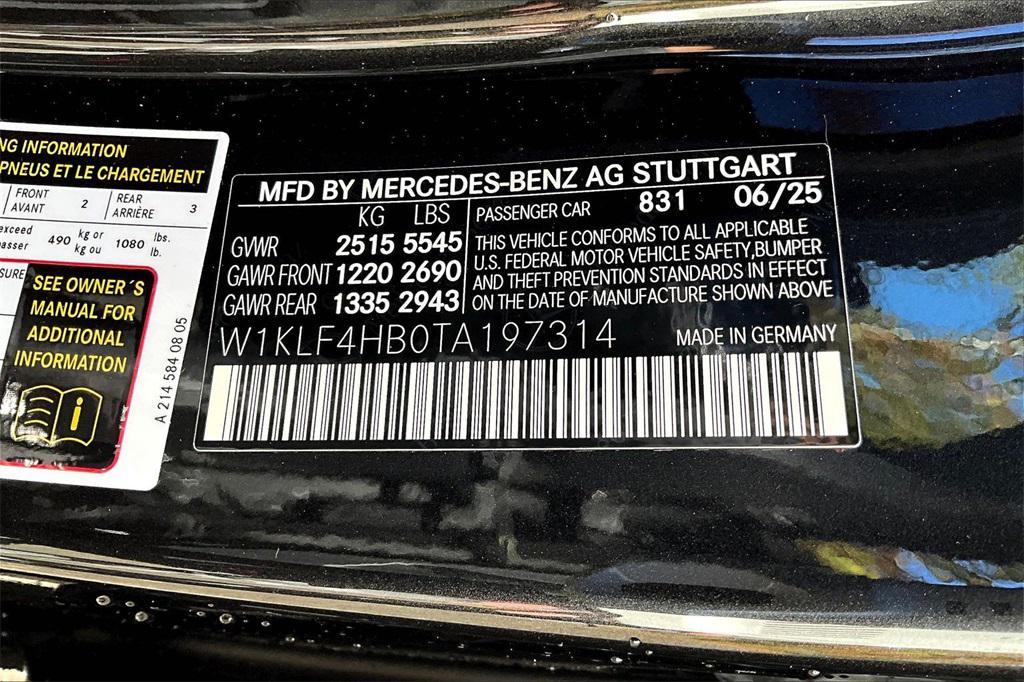 new 2026 Mercedes-Benz E-Class car, priced at $83,070