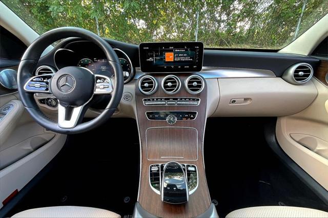 used 2021 Mercedes-Benz C-Class car, priced at $29,777