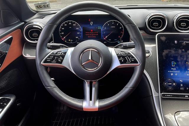 used 2023 Mercedes-Benz C-Class car, priced at $38,900