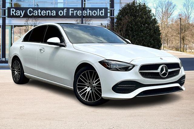 used 2023 Mercedes-Benz C-Class car, priced at $38,900