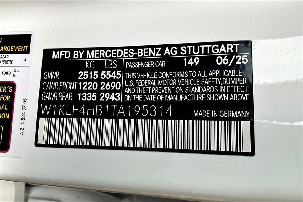 new 2026 Mercedes-Benz E-Class car, priced at $71,770