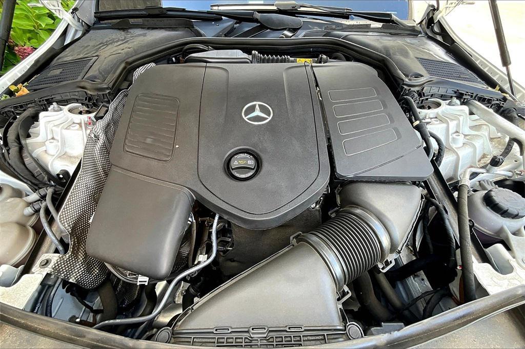used 2022 Mercedes-Benz C-Class car, priced at $37,900