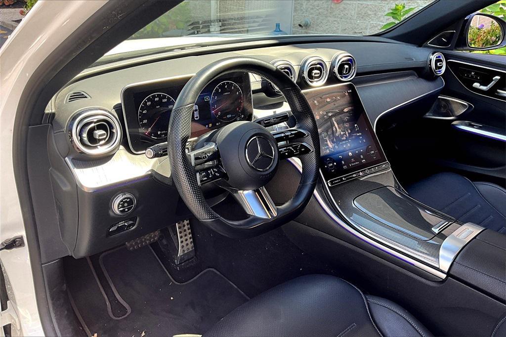 used 2022 Mercedes-Benz C-Class car, priced at $37,900
