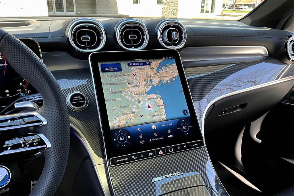 new 2025 Mercedes-Benz AMG GLC 63 car, priced at $102,390