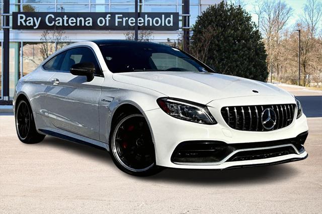 used 2020 Mercedes-Benz AMG C 63 car, priced at $71,995