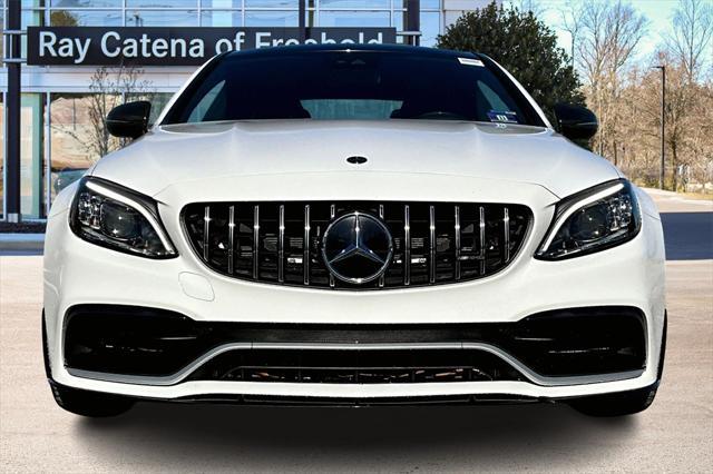 used 2020 Mercedes-Benz AMG C 63 car, priced at $71,995