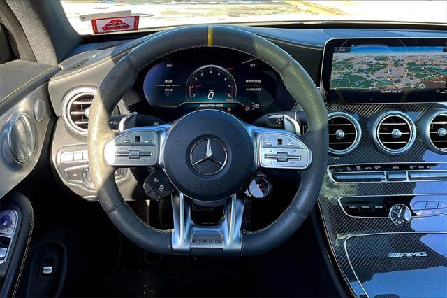 used 2020 Mercedes-Benz AMG C 63 car, priced at $71,995