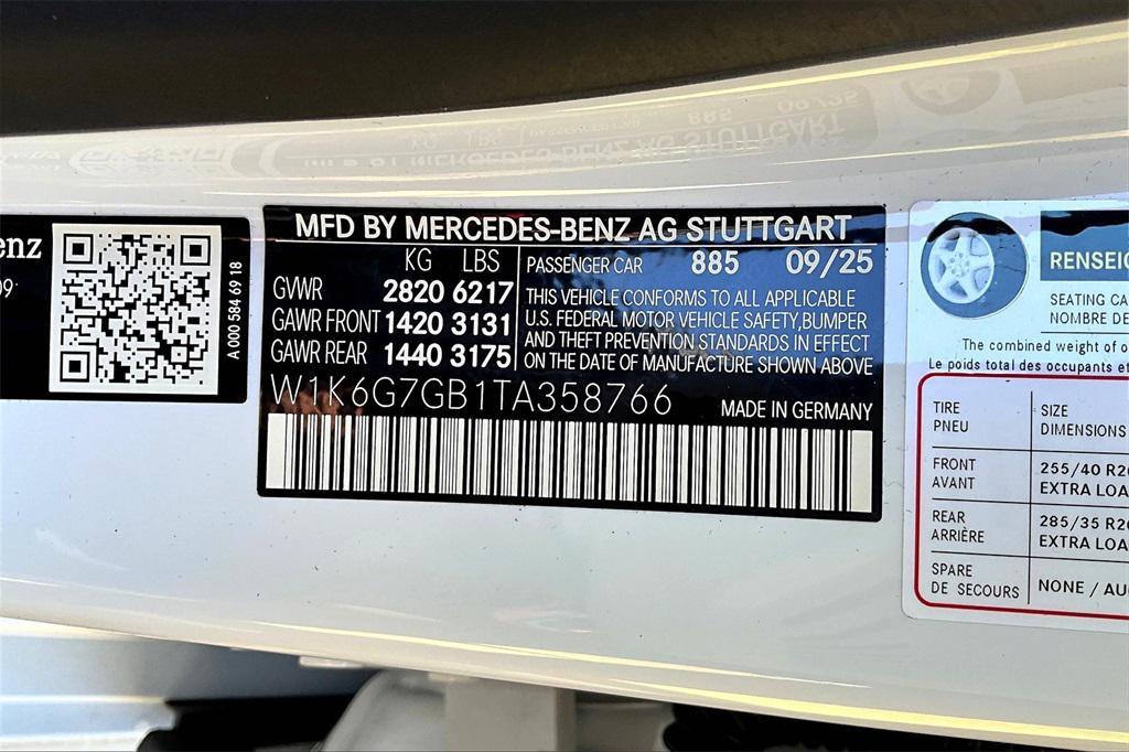 new 2026 Mercedes-Benz S-Class car, priced at $148,295