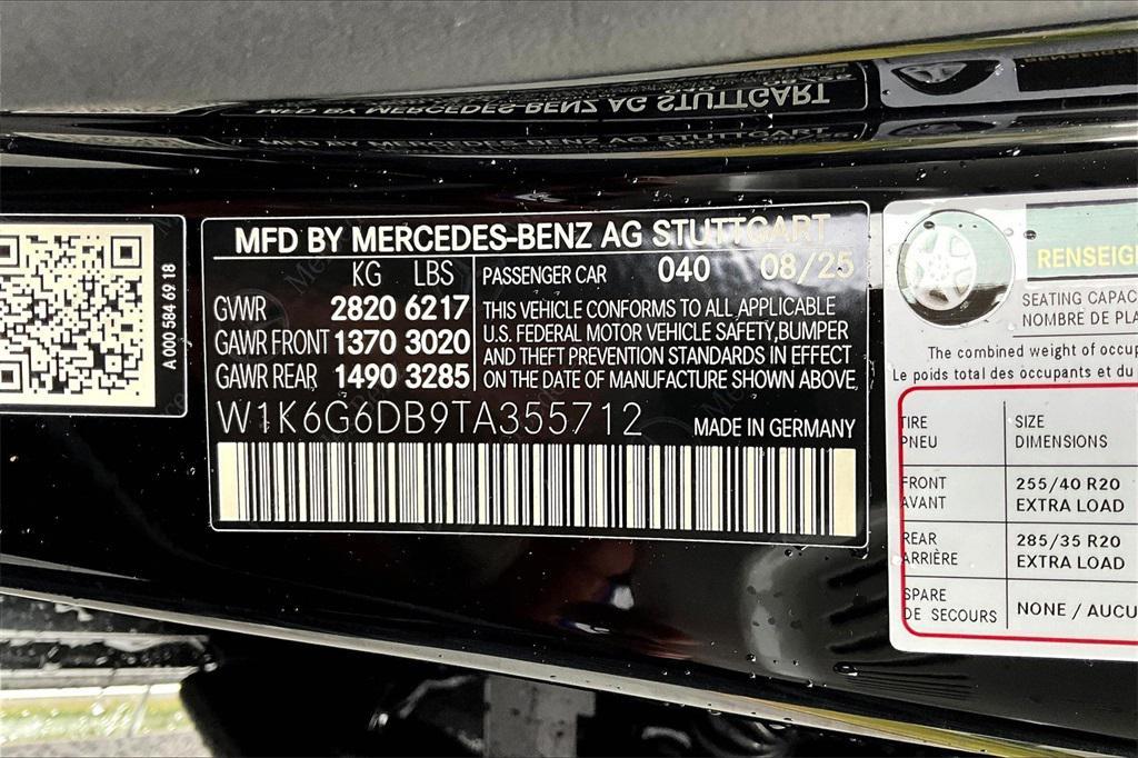 new 2026 Mercedes-Benz S-Class car, priced at $133,980