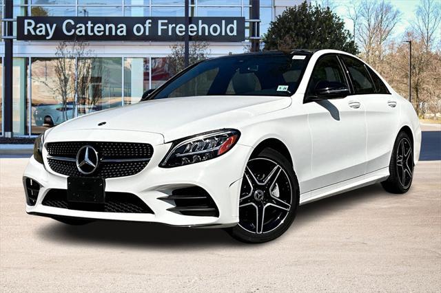 used 2021 Mercedes-Benz C-Class car, priced at $35,900
