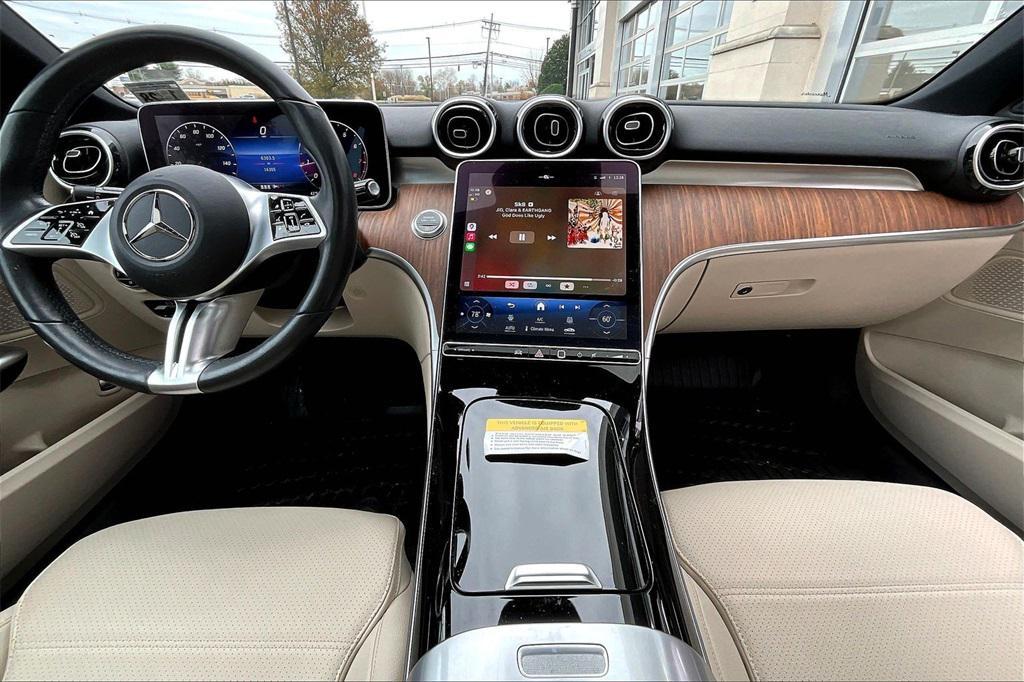 used 2023 Mercedes-Benz C-Class car, priced at $37,495