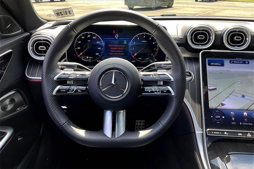 used 2025 Mercedes-Benz C-Class car, priced at $55,900
