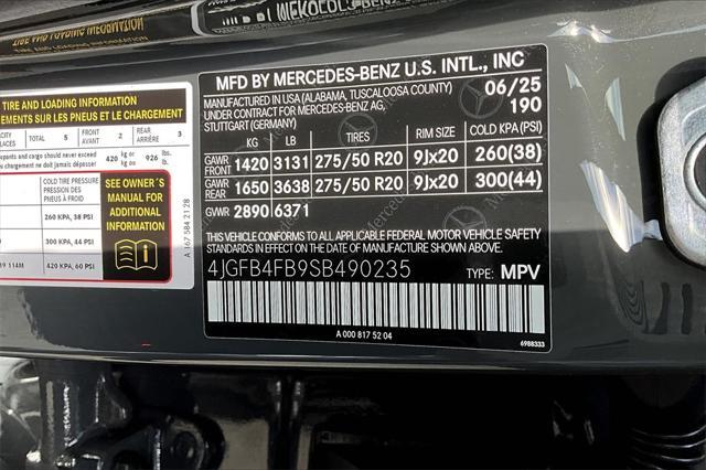 new 2025 Mercedes-Benz GLE 350 car, priced at $81,310