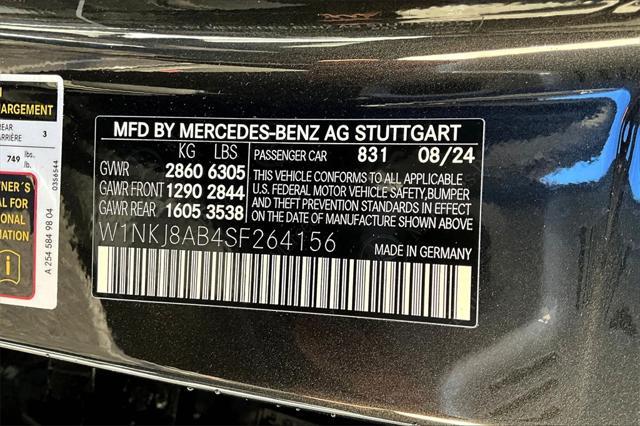 new 2025 Mercedes-Benz AMG GLC 63 car, priced at $104,490