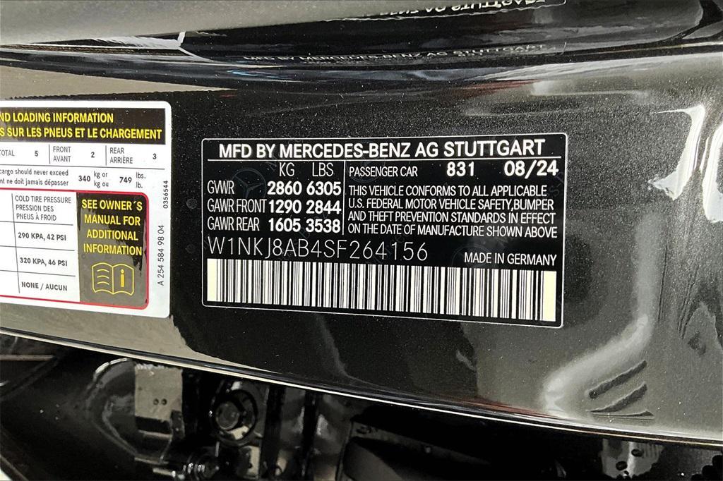 new 2025 Mercedes-Benz AMG GLC 63 car, priced at $104,490