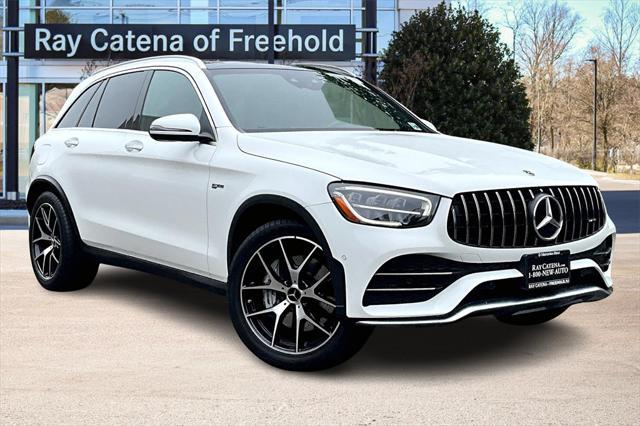 used 2021 Mercedes-Benz AMG GLC 43 car, priced at $44,900