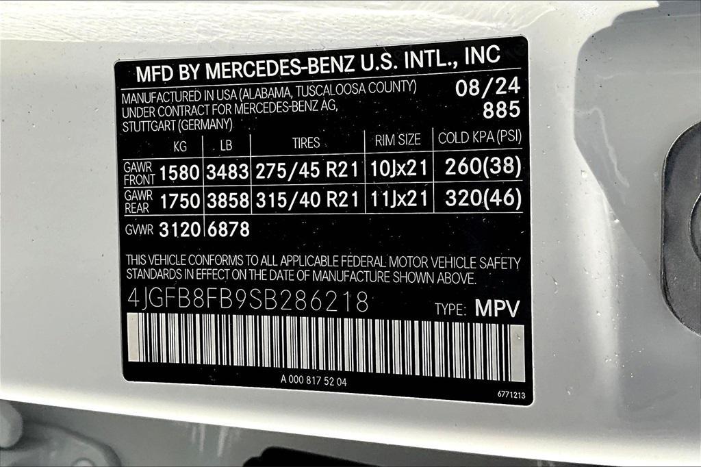new 2025 Mercedes-Benz GLE 580 car, priced at $99,030
