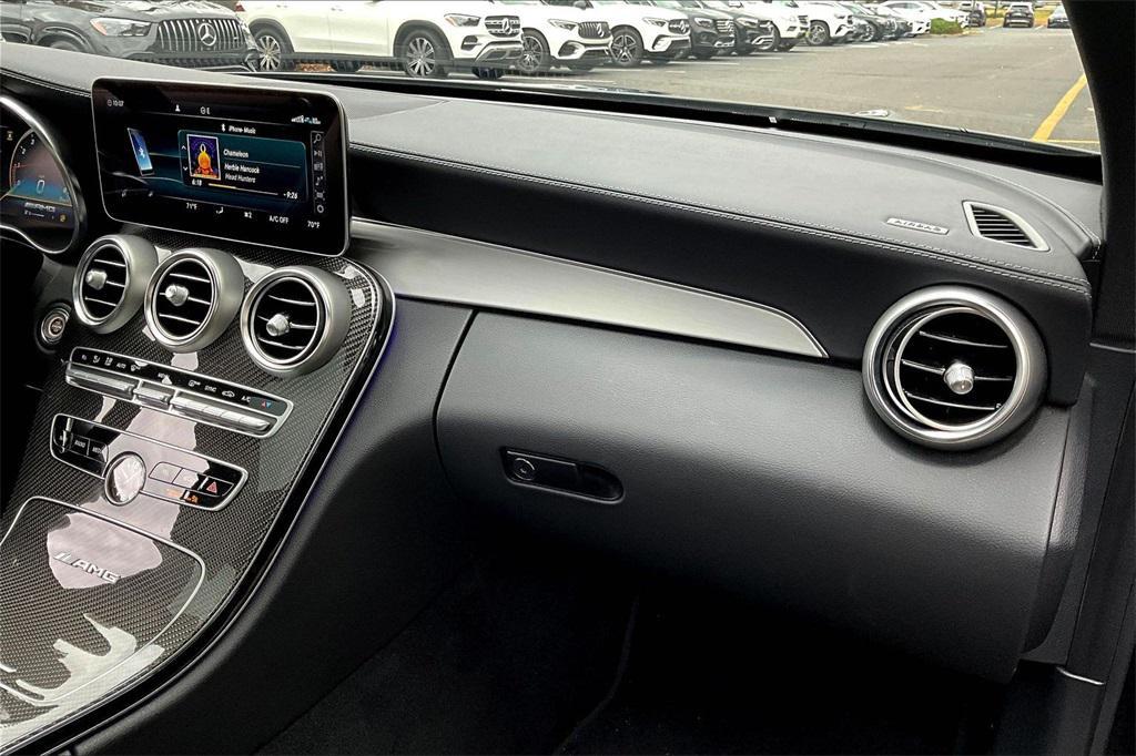 used 2023 Mercedes-Benz AMG C 63 car, priced at $82,900