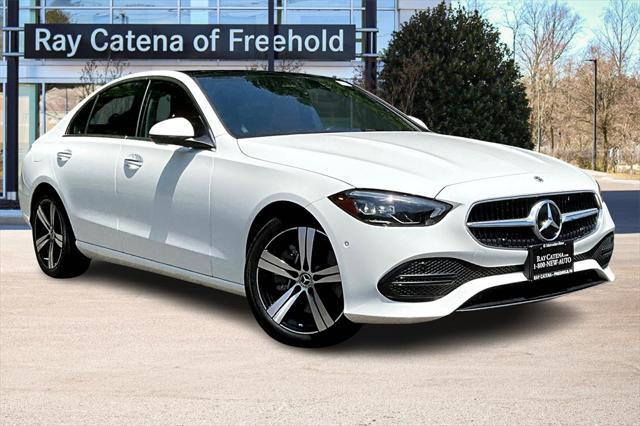used 2025 Mercedes-Benz C-Class car, priced at $48,999