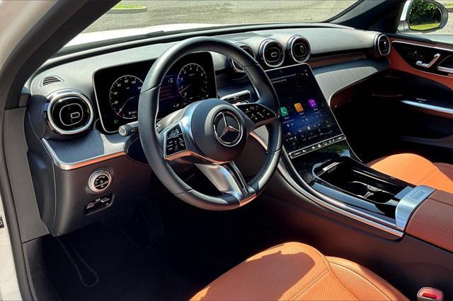 used 2025 Mercedes-Benz C-Class car, priced at $48,999