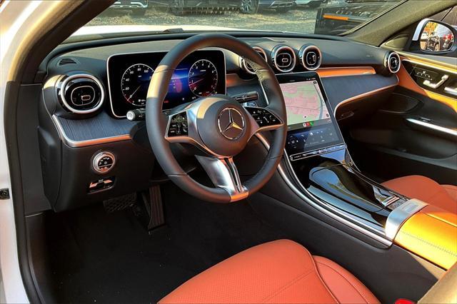 new 2025 Mercedes-Benz C-Class car, priced at $52,885