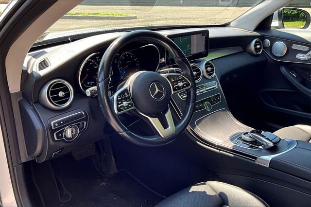 used 2022 Mercedes-Benz C-Class car, priced at $37,900