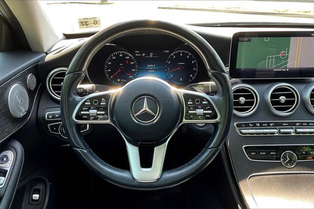 used 2022 Mercedes-Benz C-Class car, priced at $37,900