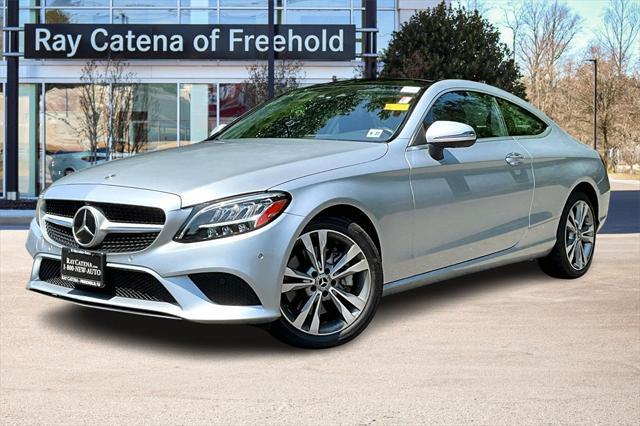 used 2022 Mercedes-Benz C-Class car, priced at $37,900