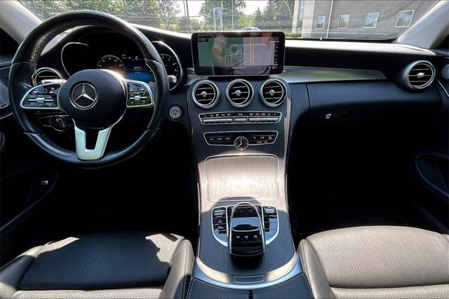 used 2022 Mercedes-Benz C-Class car, priced at $37,900