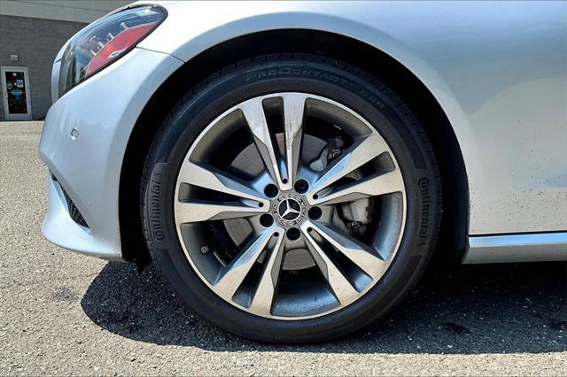 used 2022 Mercedes-Benz C-Class car, priced at $37,900