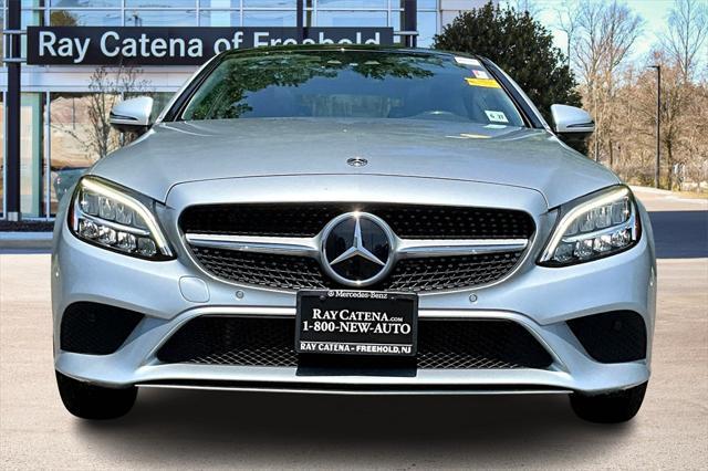 used 2022 Mercedes-Benz C-Class car, priced at $37,900
