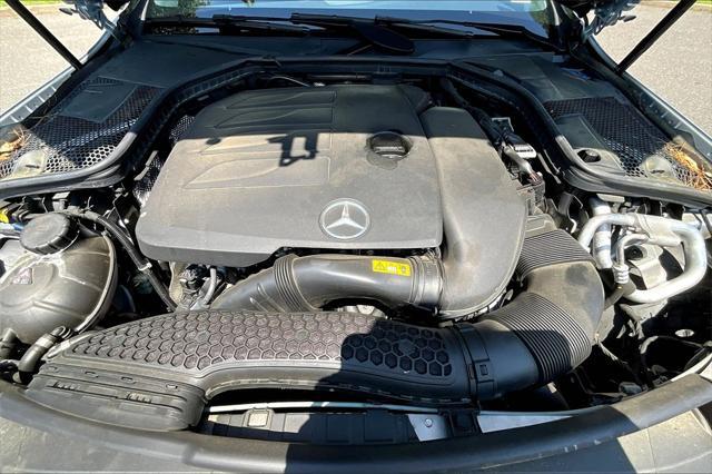 used 2022 Mercedes-Benz C-Class car, priced at $37,900
