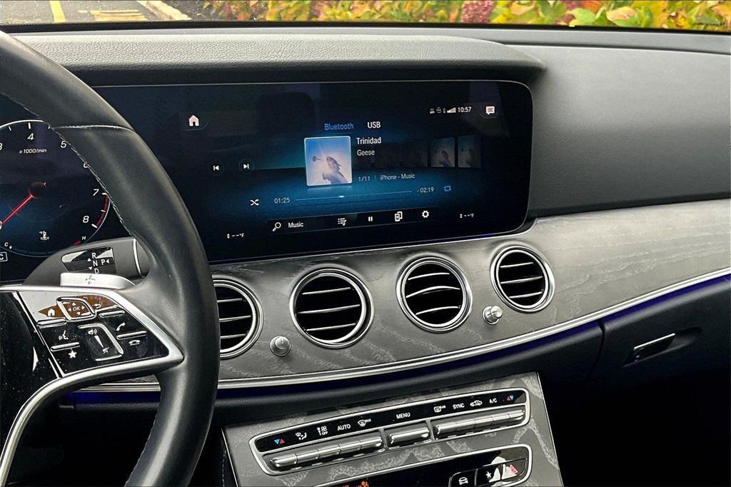 used 2021 Mercedes-Benz E-Class car, priced at $41,995
