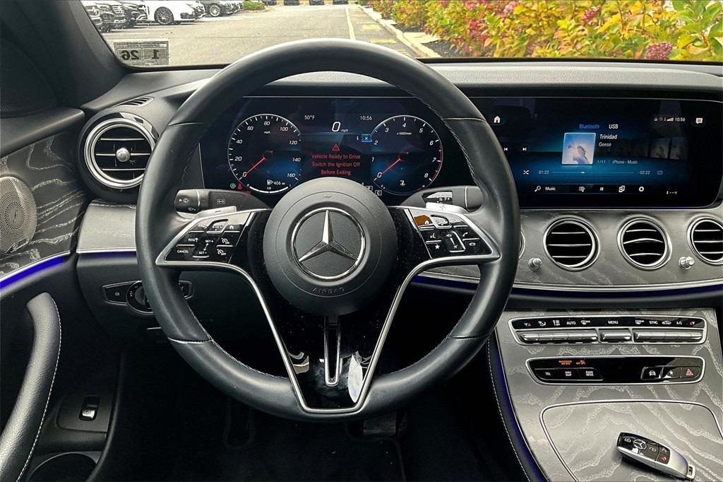 used 2021 Mercedes-Benz E-Class car, priced at $41,995