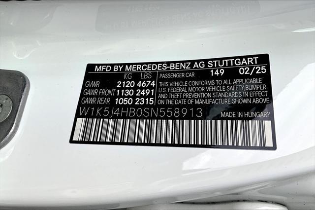 new 2025 Mercedes-Benz CLA 250 car, priced at $48,695