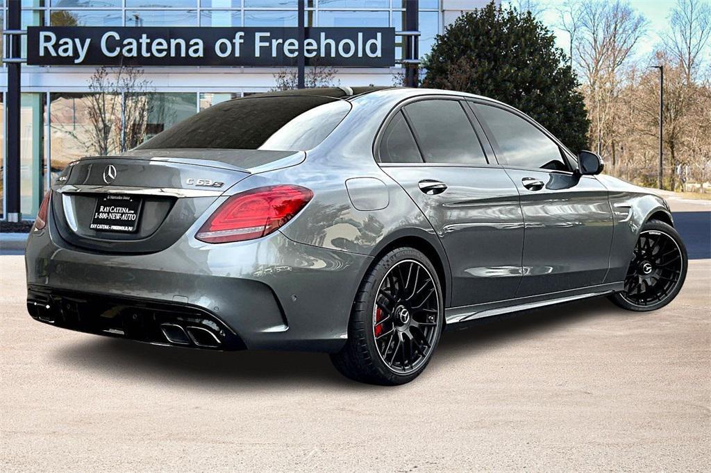 used 2021 Mercedes-Benz AMG C 63 car, priced at $69,999