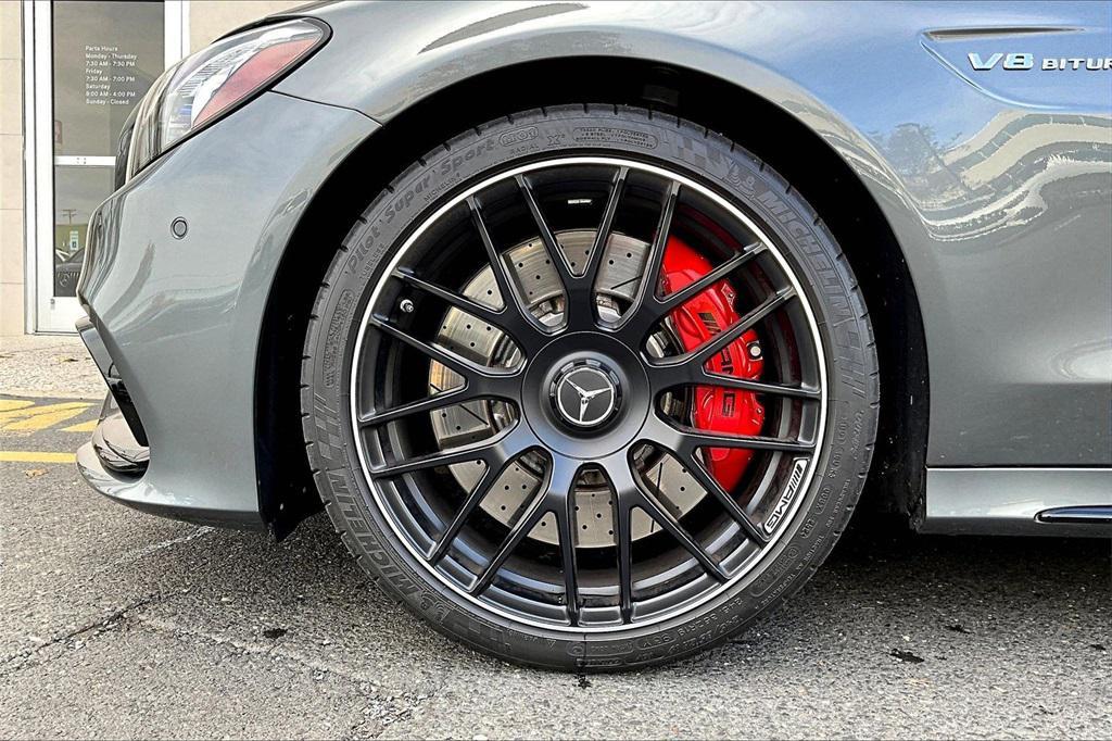 used 2021 Mercedes-Benz AMG C 63 car, priced at $69,999