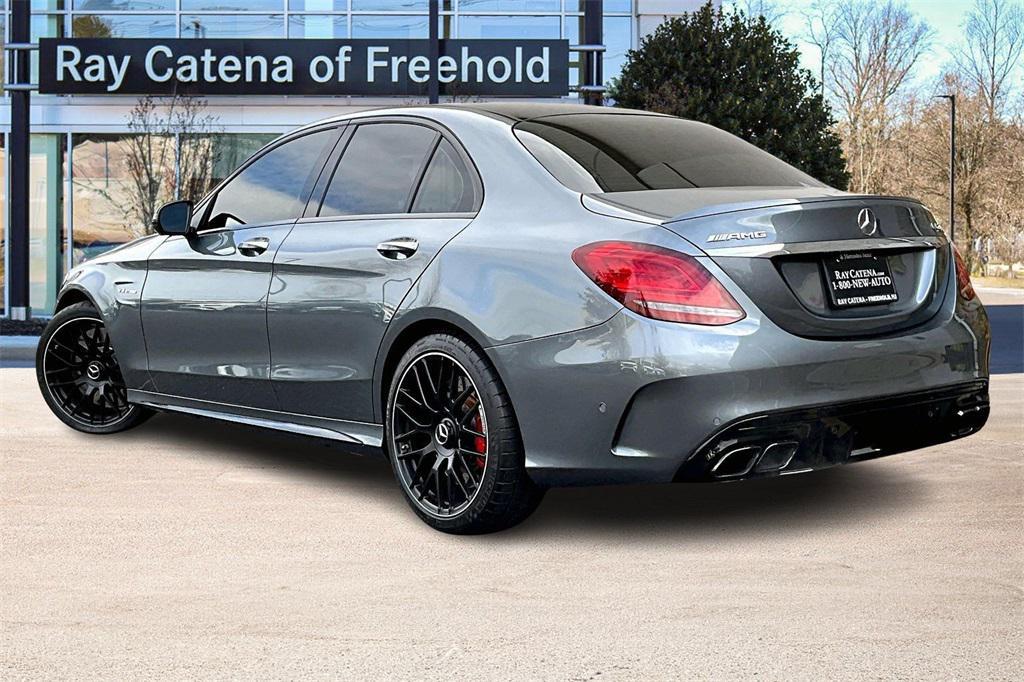 used 2021 Mercedes-Benz AMG C 63 car, priced at $69,999