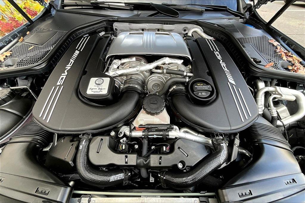 used 2021 Mercedes-Benz AMG C 63 car, priced at $69,999